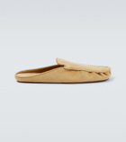 Auralee - Suede moccasin slippers