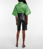 Stand Studio - Harriet leather shorts