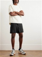 Goldwin - Slim-Fit Straight-Leg Logo-Print Ripstop Shorts - Black