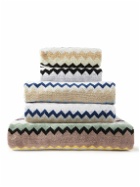Missoni Home - Curt Set of Five Cotton-Terry Jacquard Towels