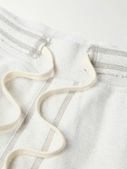 Greg Lauren - Slim-Fit Panelled Cotton-Jersey Sweatpants - Neutrals