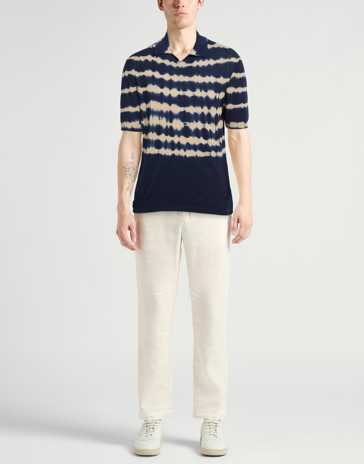 Malo Mens Sweater in Navy