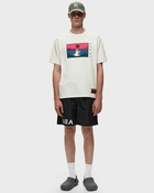 By Parra No Trespassing T Shirt Beige Shortsleeves