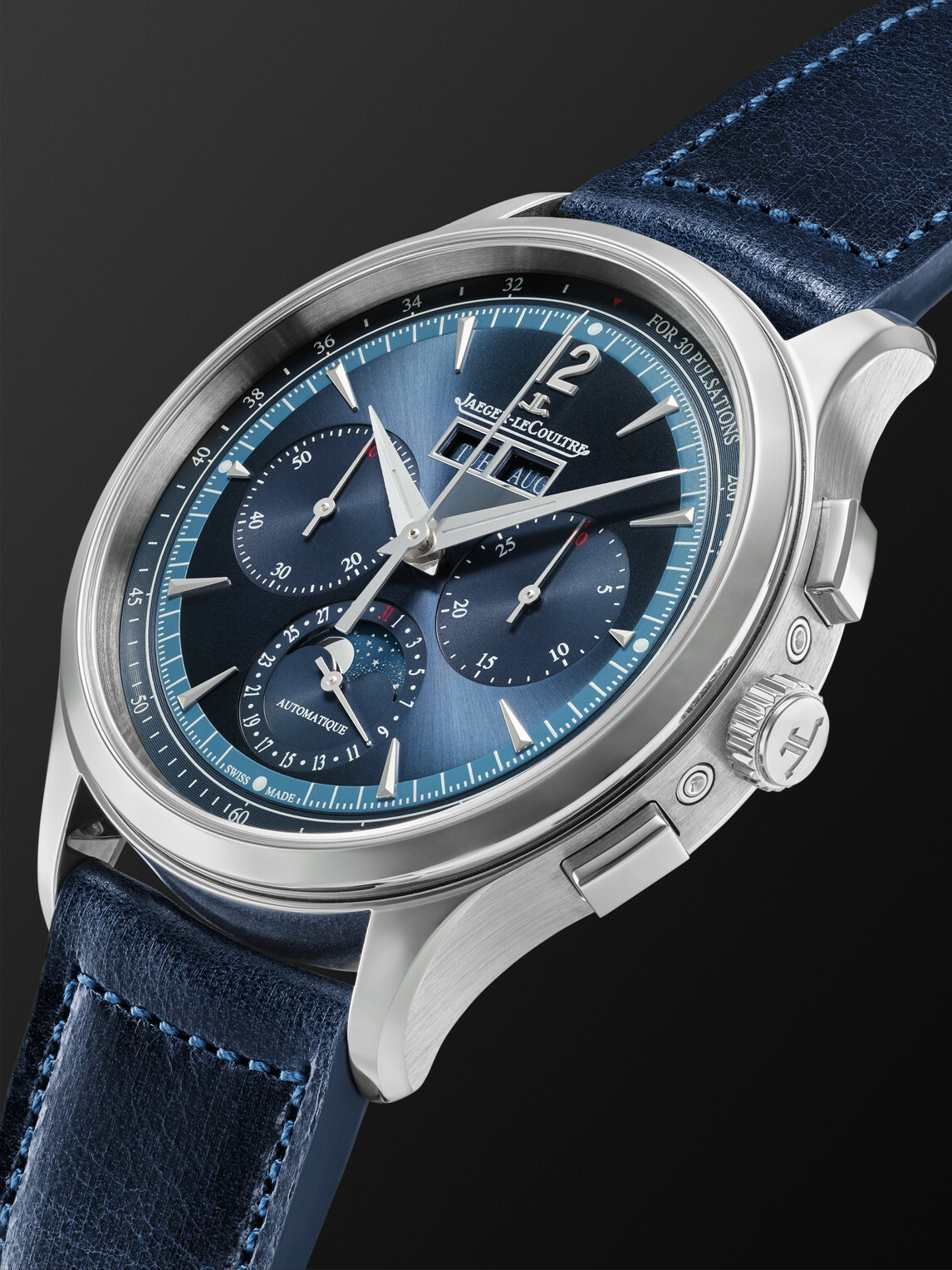 Jaeger-LeCoultre - Master Control Automatic Chronograph Stainless Steel Watch, Ref. Q4138480