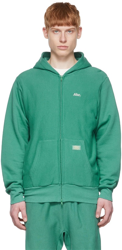 Photo: Advisory Board Crystals Green Cotton Hoodie