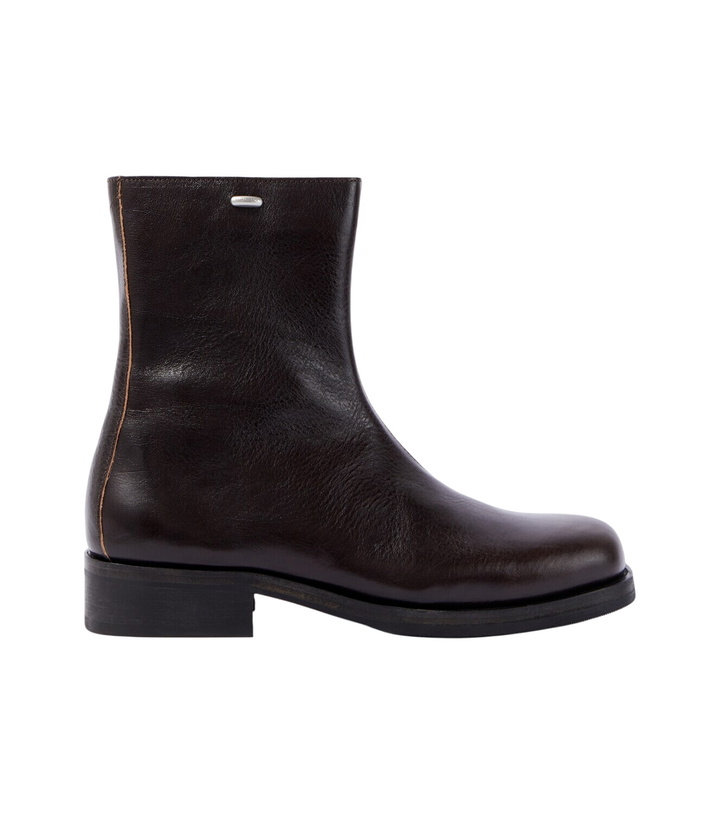 Photo: Our Legacy Camion leather Chelsea boots