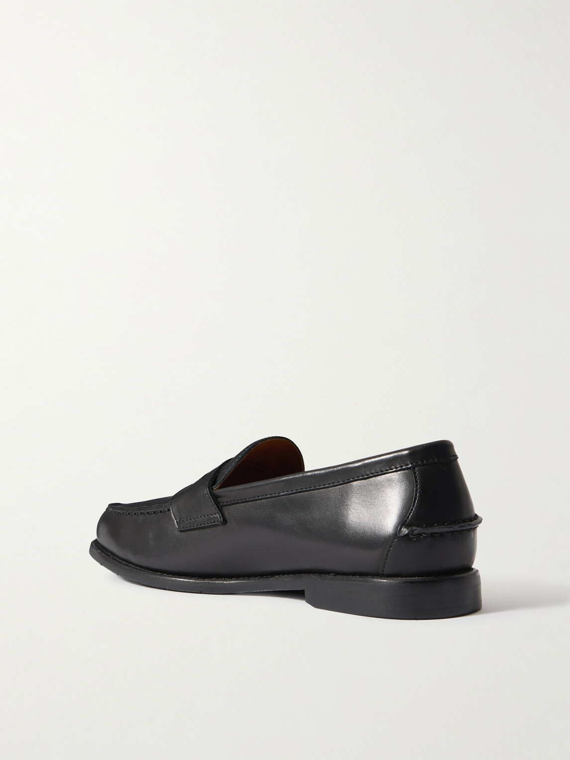 Polo Ralph Lauren - Alston Leather Penny Loafers - Black