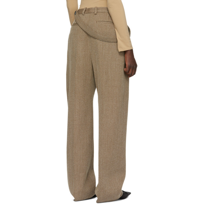 Jil Sander Brown Wool Floyd Trousers Jil Sander