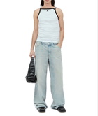 Courrèges Buckle Contrast Tank Top