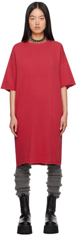 Photo: R13 Red Elongated Midi Dress