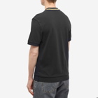 Fred Perry Authentic Men's Crew Neck Pique T-Shirt in Black