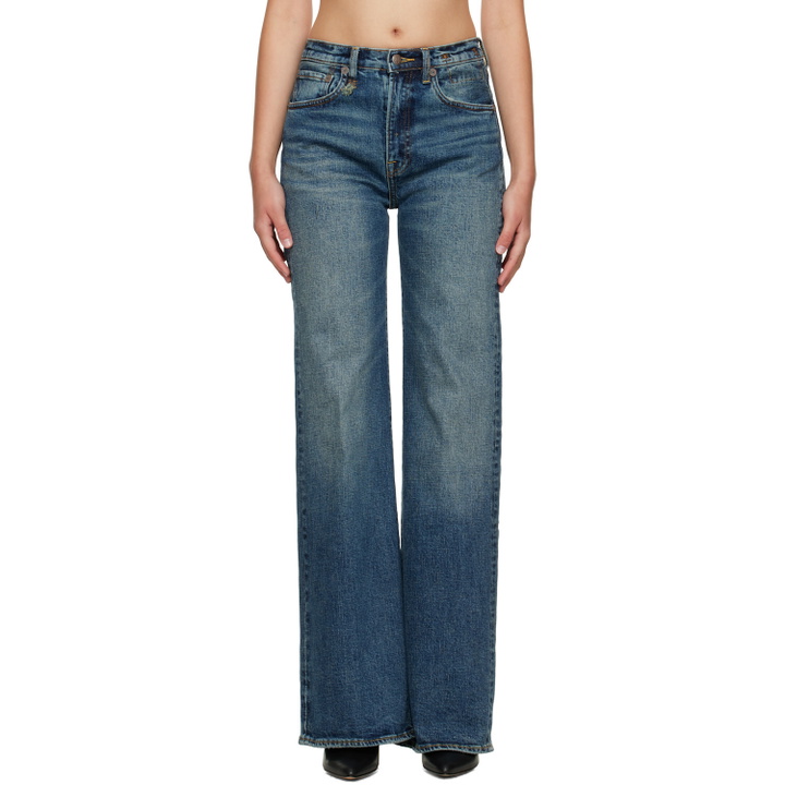 Photo: R13 Blue Flared Jeans