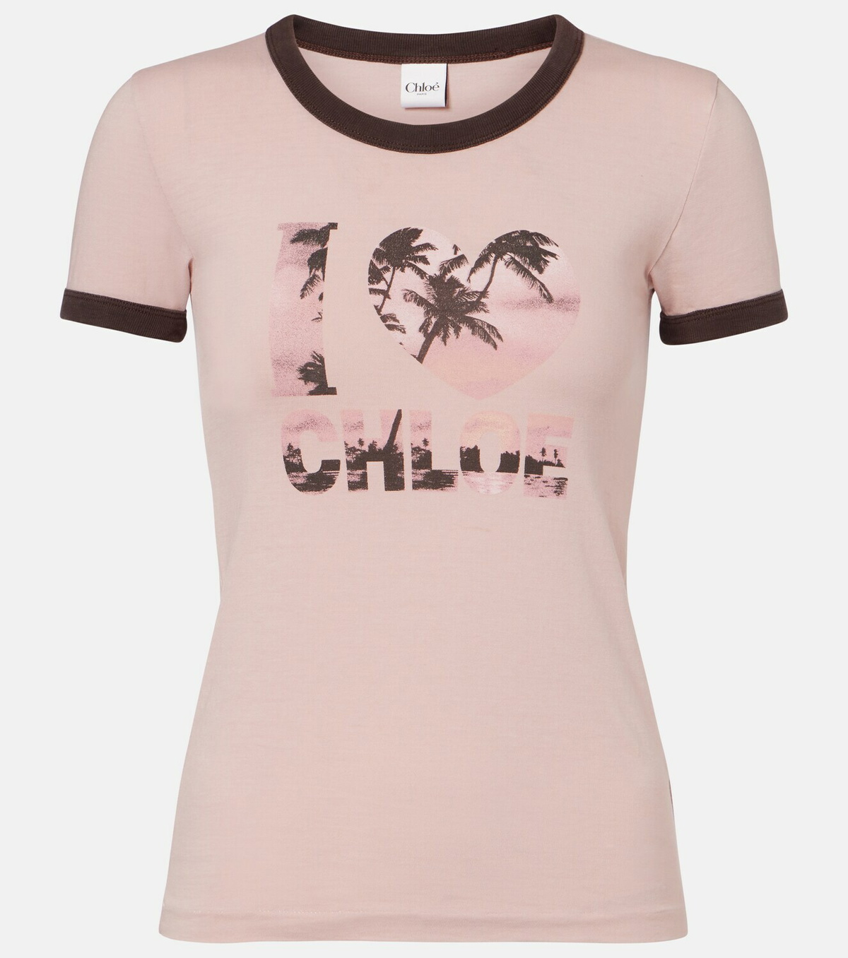 Chloé Printed cotton T-shirt