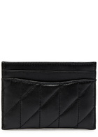 Coach Pillow Quilted Leather Card Holder - Black - One Size