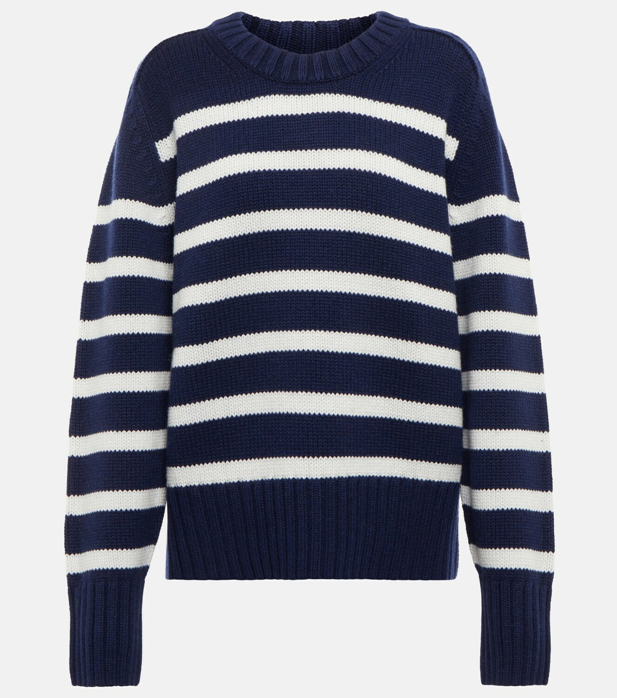 Khaite - Mae striped cashmere sweater