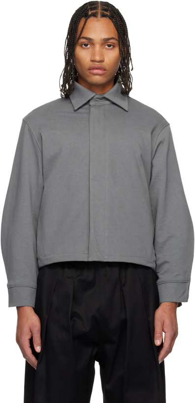 Photo: Lady White Co. Gray Padded Work Jacket