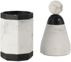 Editions Milano White & Black 'A' Wine Cooler