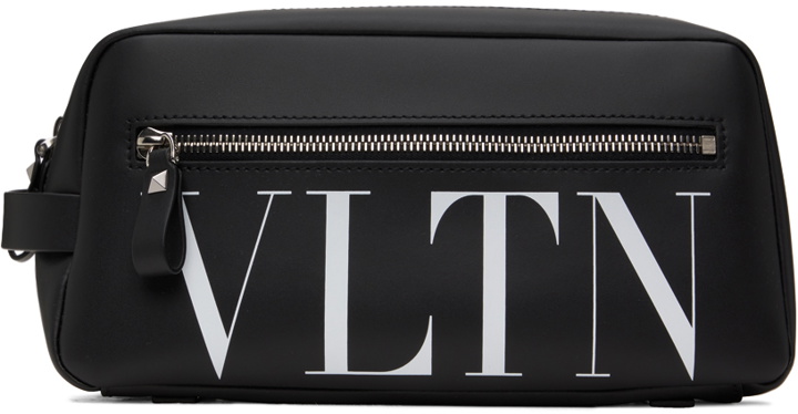 Photo: Valentino Garavani Black 'VLTN' Pouch