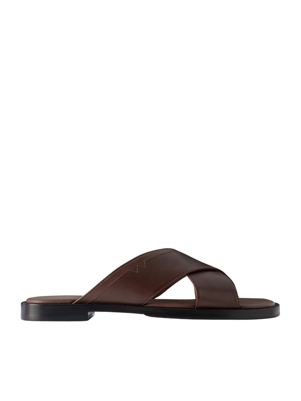 Photo: J.M. Weston - Leather Sandals - Brown