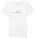 Norse Projects - Niels Printed Cotton-Jersey T-Shirt - Men - White