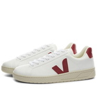 Veja Men's Urca Sneakers in White/Marsala