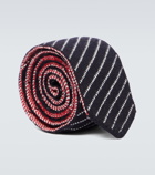 Thom Browne - Striped knit tie