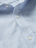 Hartford - Paul Cotton-Flannel Shirt - Blue