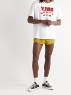 Y,IWO - Gold's Gym Logo-Print Cotton-Jersey T-Shirt - White