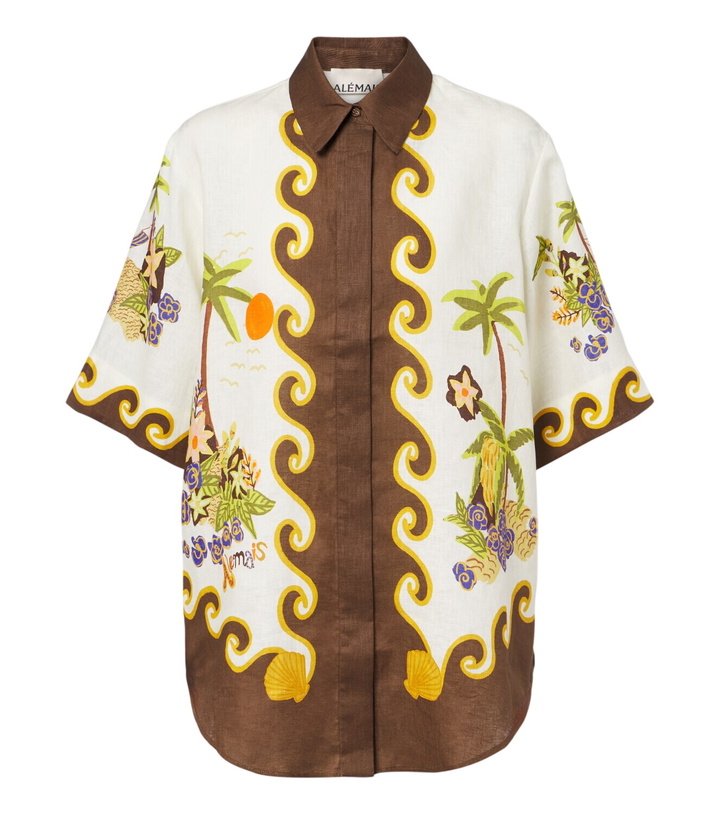 Photo: Alémais Island Cove linen shirt