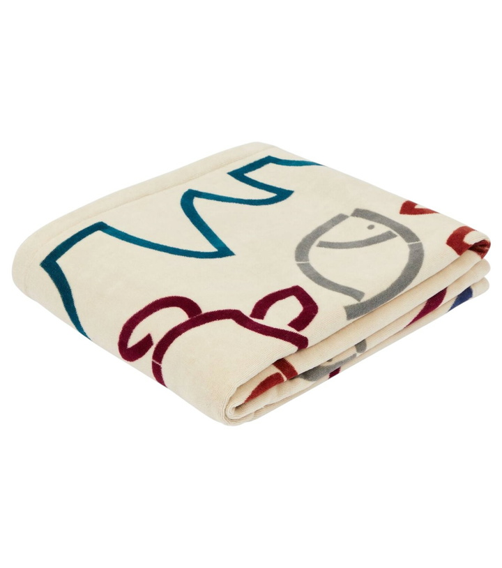 Photo: Loro Piana Fish and Turtle cotton terry beach towel