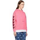 Ashley Williams Pink Stone Head Hoodie