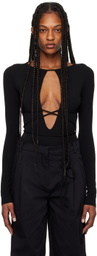 TOVE Black Jennifer Bodysuit