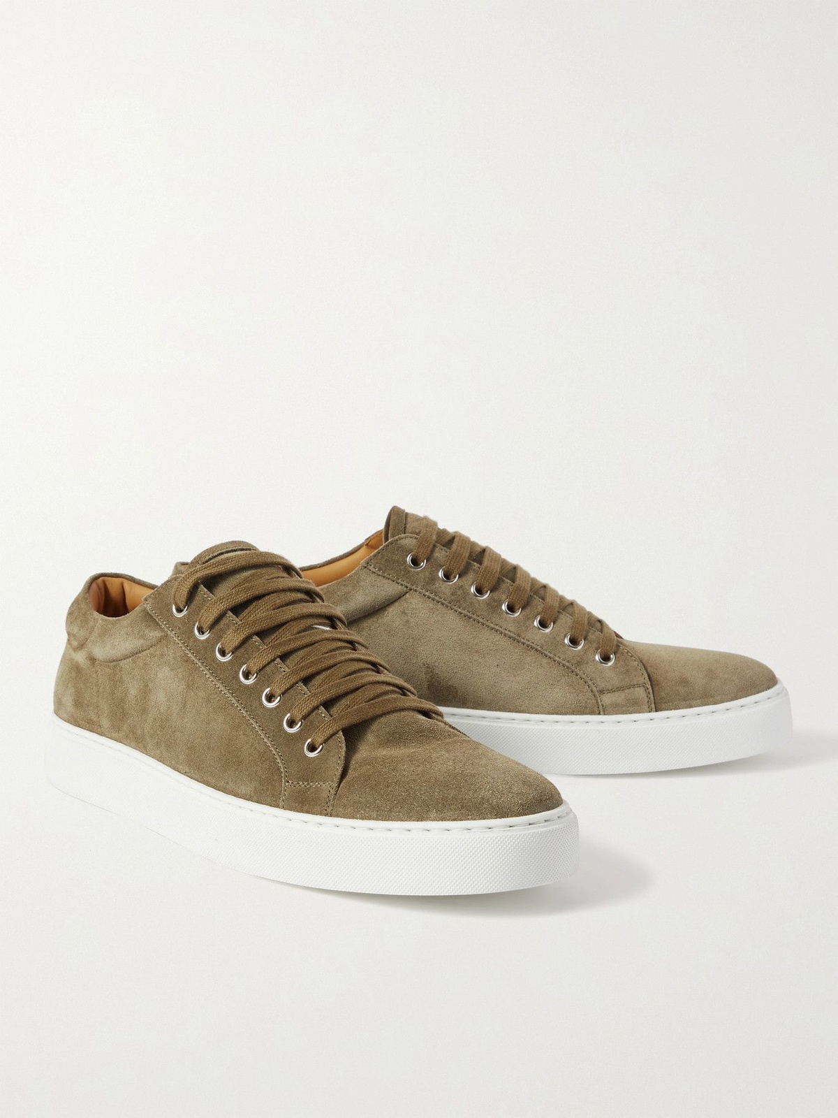 Ralph Lauren Purple label - Severn Suede Sneakers - Green