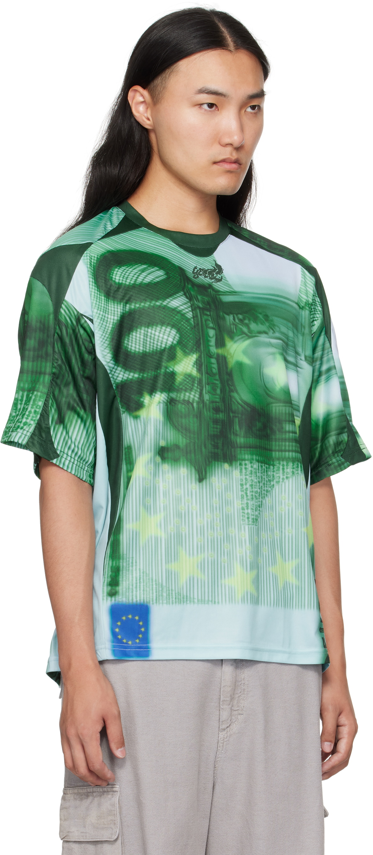 Gerrit Jacob Green Football T-shirt