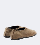 Lemaire Calf hair slip-on shoes