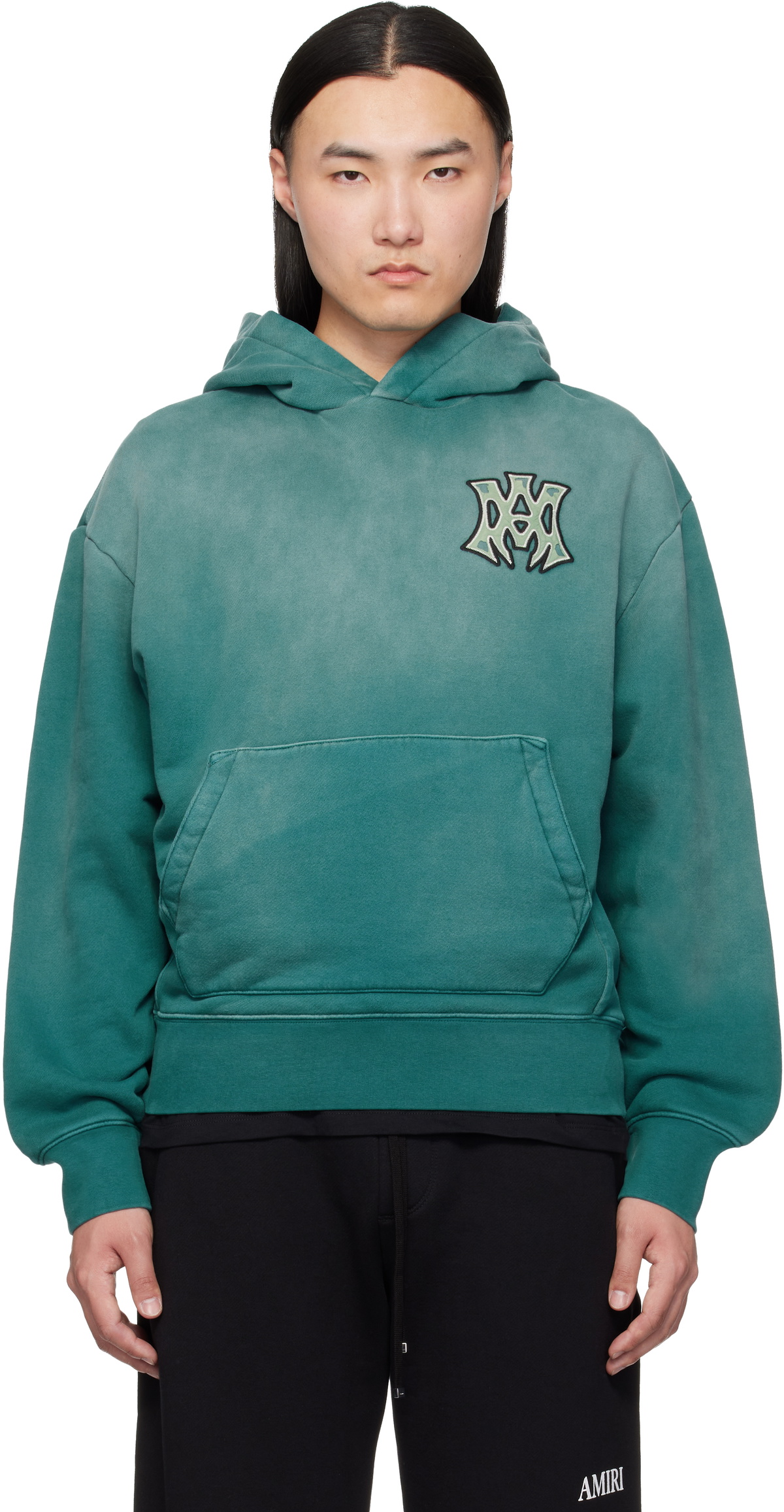 AMIRI Men's Filigree Hoodie in Black Amiri