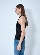 Jean Paul Gaultier Mesh Tattoo Tank Top