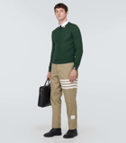 Thom Browne Wool-blend jersey sweater