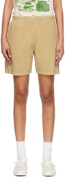 Museum of Peace & Quiet Beige Cotton Shorts