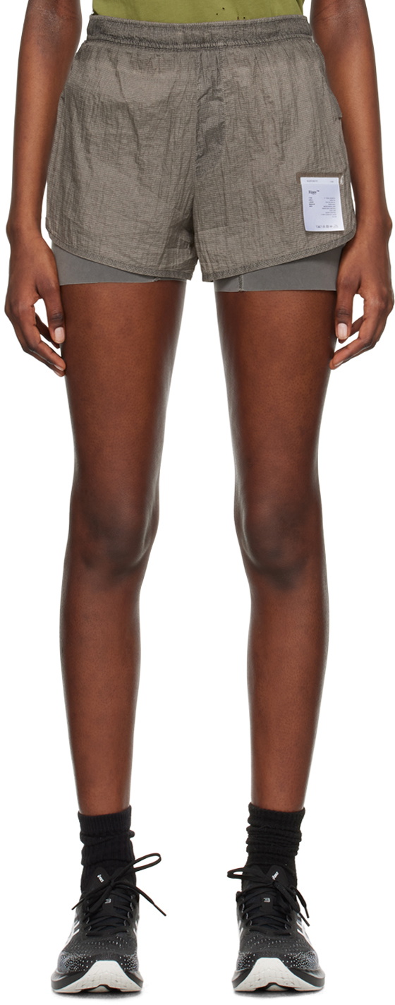 Satisfy Gray Trail Shorts