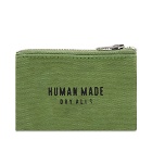 Human Made Men's Tiger Card Case in Green