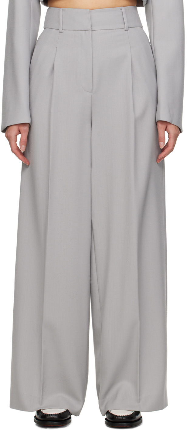 Elleme Gray Tailored Trousers