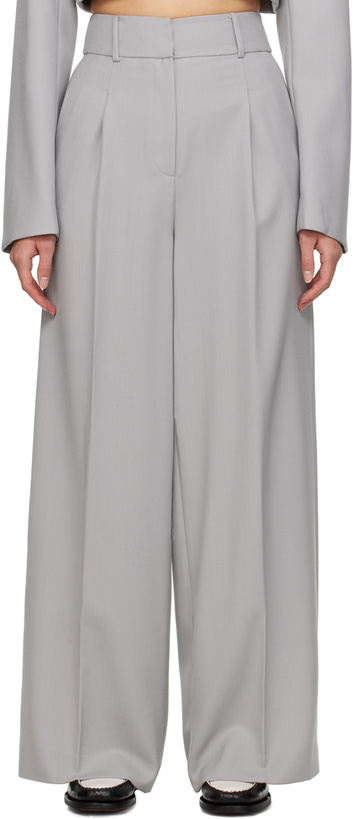 Photo: Elleme Gray Tailored Trousers
