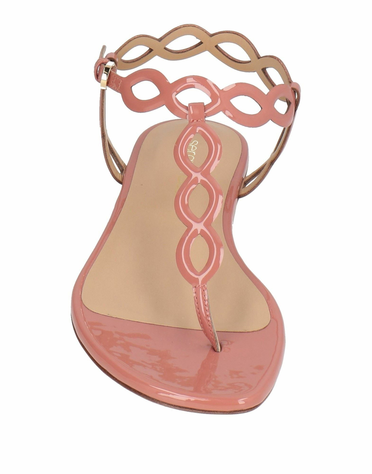 Sergio Rossi Womens Thong sandal Antique rose