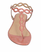 Sergio Rossi Womens Thong sandal Antique rose