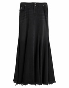 Versace Jeans Couture Womens Denim skirt in Black