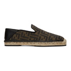 Fendi Brown Forever Fendi Espadrilles