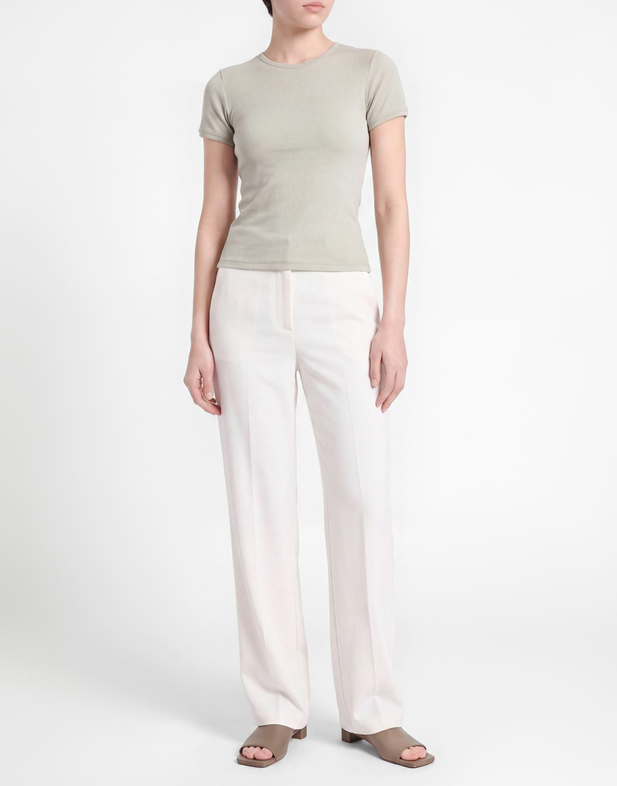 Represent Womens T-shirt in Sage green