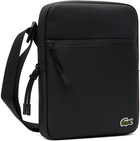 Lacoste Black Zip Crossbody Bag