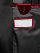 BRUNELLO CUCINELLI - Velvet Tuxedo Jacket